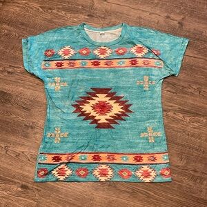 Women’s Aztec top